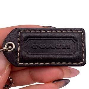 Vintage COACH y2k Black Replacement Hang Tag Hangtag Bag